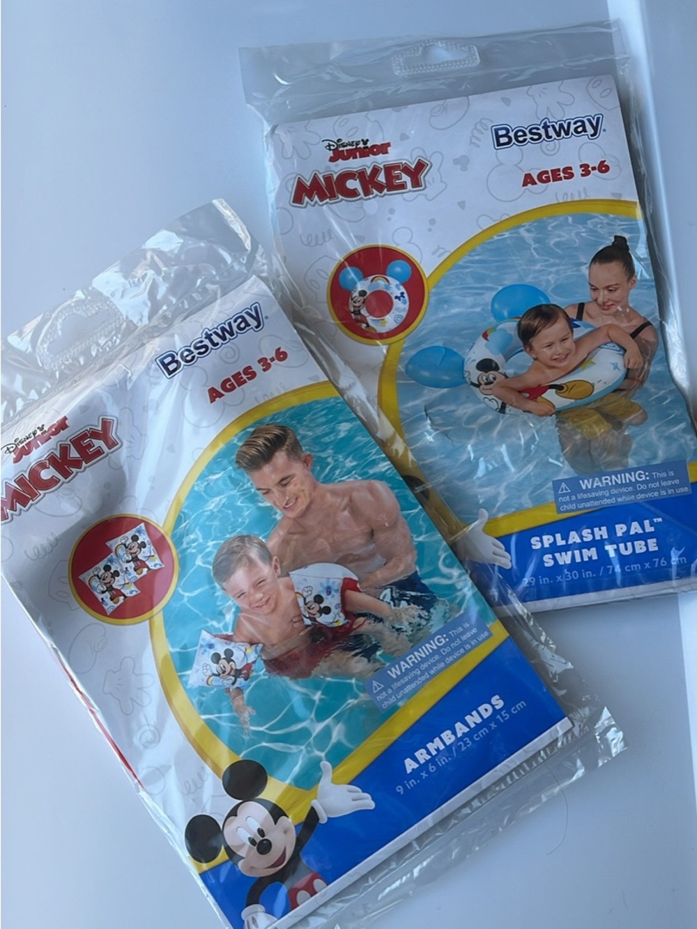 Bestway Disney Mickey Blue Kids Armbands & Swim Tube